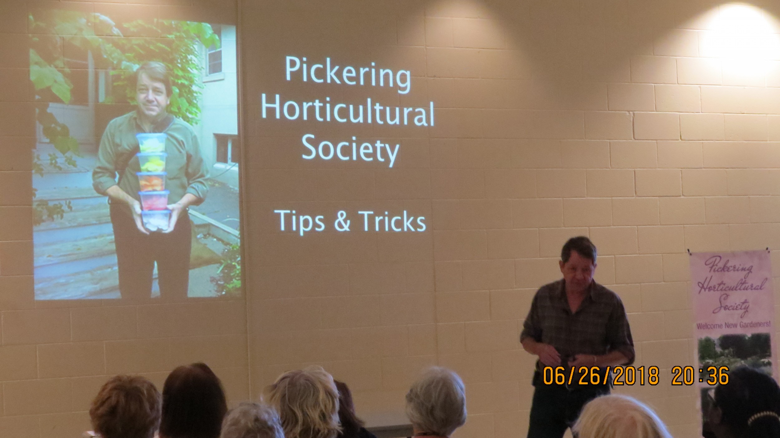 Dugald Cameron entertains us