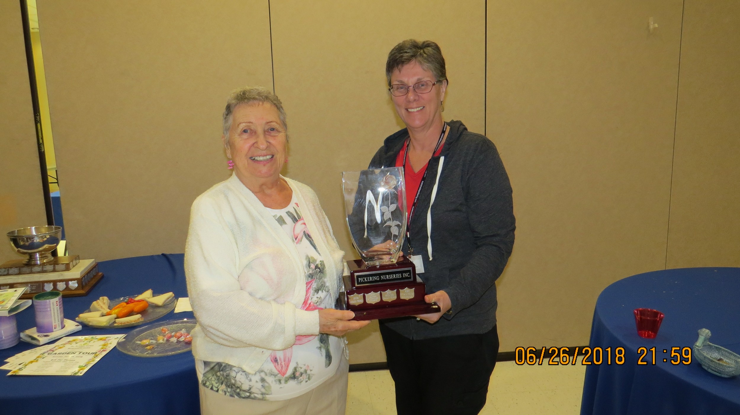Ada Mueller wins Rose Award